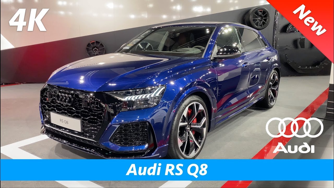 Audi RS Q8 2020 - первый взгляд в 4K | Интерьер - Экстерьер