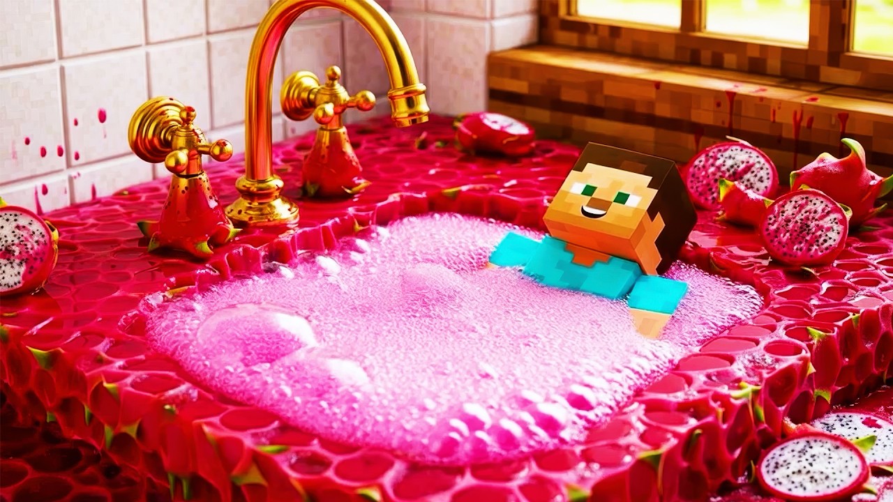 Super Satisfying Minecraft Fluid Simulations in Real Life