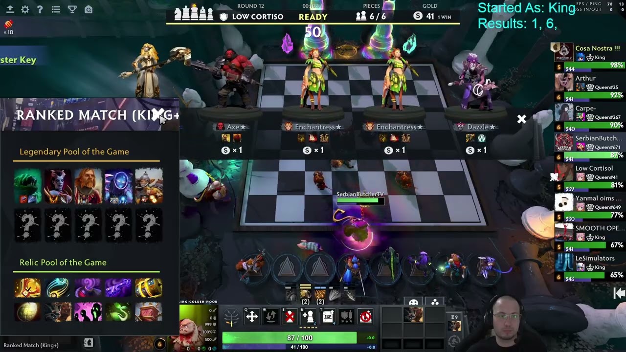 Game Full of Transitions! Dota Auto Chess Season 42!