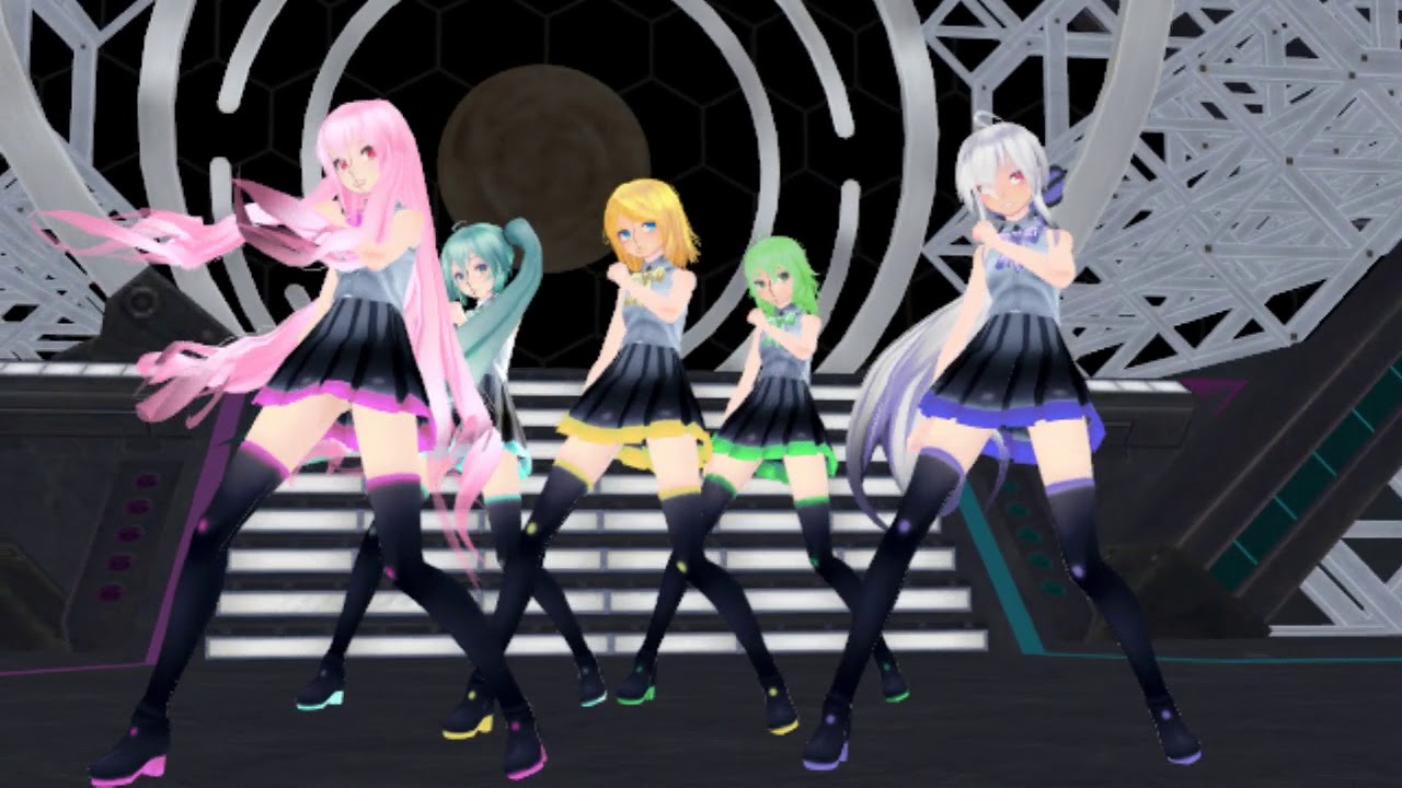 [MMD]- Kimagure Mercy - Miku, Luka, Haku, Rin, Gumi