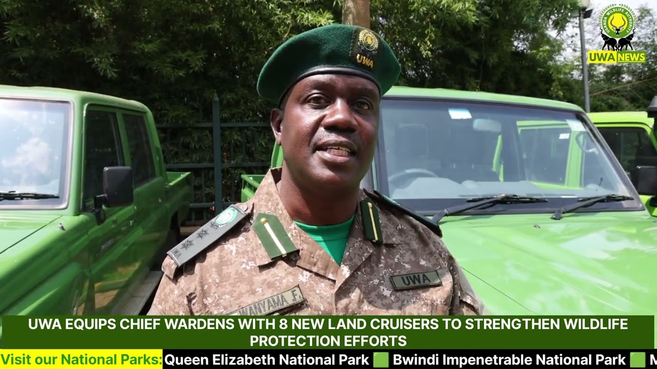 ‎UWA Hands Over 8 New Land Cruisers to Chief Wardens to Enhance Protected Area Management