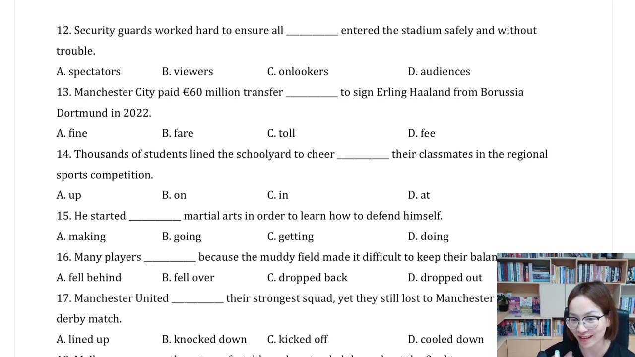 BUỔI 11- SPORTS- LẤY GỐC TỪ VỰNG