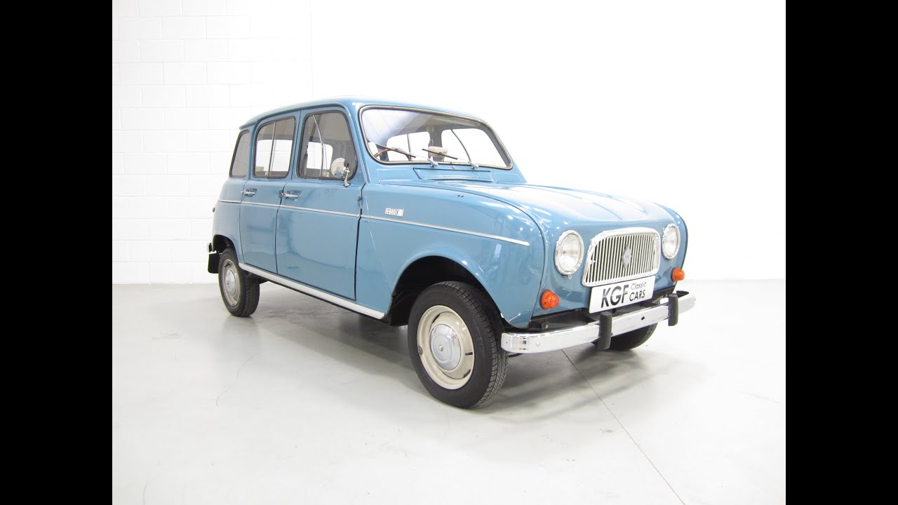 A Stylish and Original Series One Renault 4 in a Wonderful Preserved Condition - SOLD!
