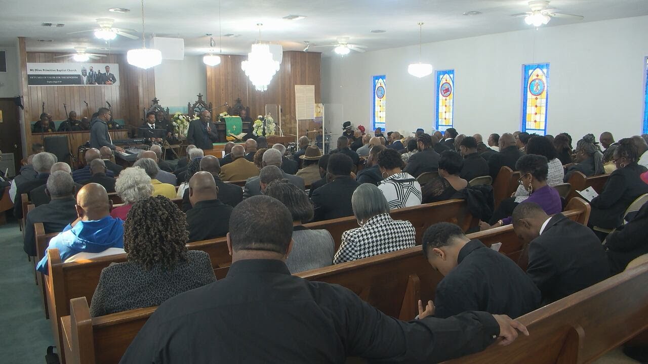 Mount Olive Primitive Baptist Church holds ‘50 Men in Black’ program