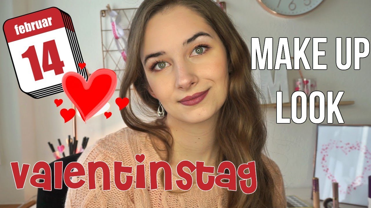 VALENTINSTAG MAKE UP LOOK TUTORIAL #2 2018🌹⎮weeklyMel
