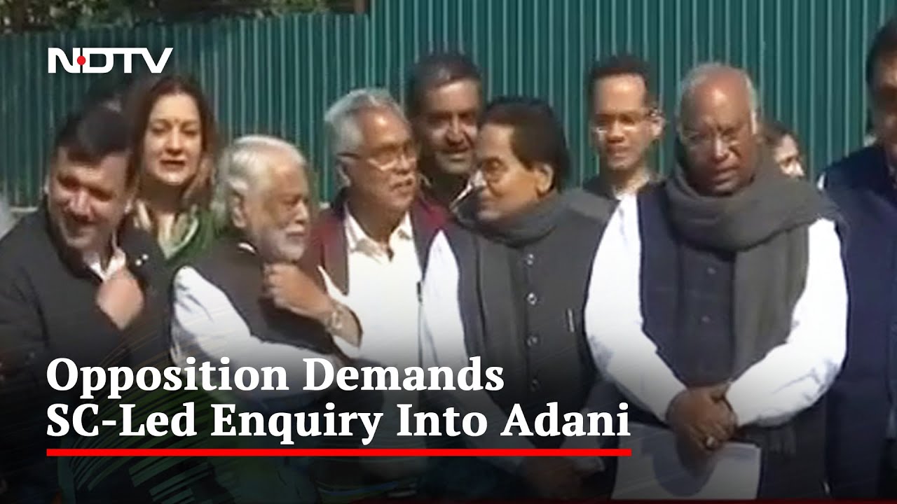 Adani Row In Parliament, Disruptions As Opposition Demands Discussion