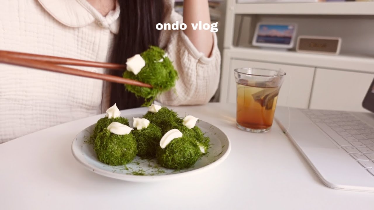 ENG)그린이 병원가고,도자기 클래스 듣기,역대급 맛있는 요리 해 먹고 겨울간식 먹은 일상🍠☃️