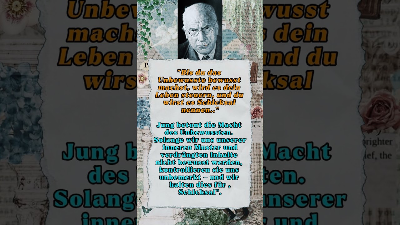 Macht des Unbewussten | Carl Gustav Jung 