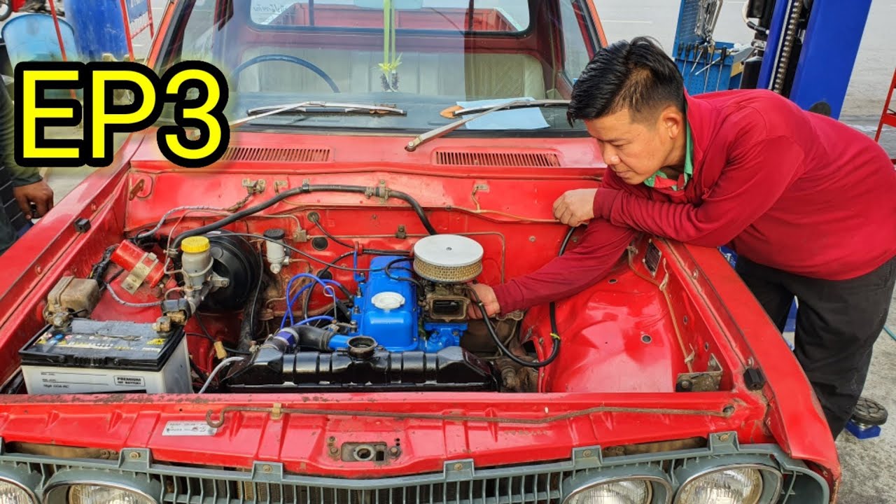 ฟิตเครื่อง DATSUN 620 J15(EP3)จบ