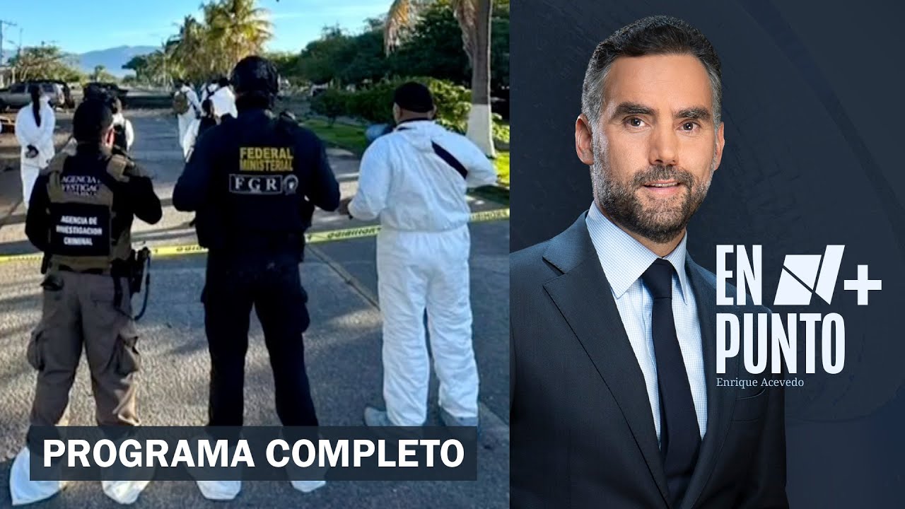 Descartan terrorismo en Coahuayana | En Punto con Enrique Acevedo - 9 de Diciembre 2025