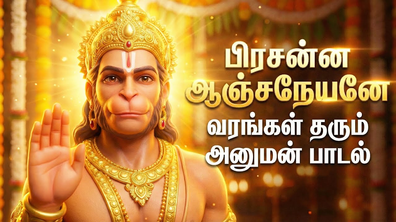 பிரசன்ன ஆஞ்சநேயனே – வரம் தரும் அனுமன் பாடல் | Prasanna Anjaneyar | Neels Devotional