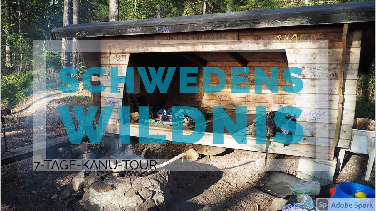 Kanutour  in der Wildnis  von Schweden 2021 Teil 2: Die Sauna