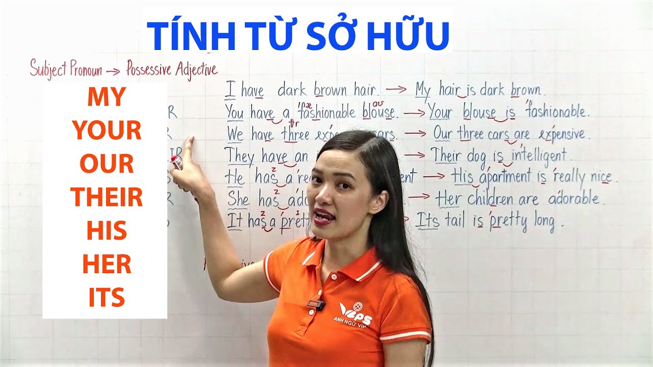 Tính Từ Sở Hữu