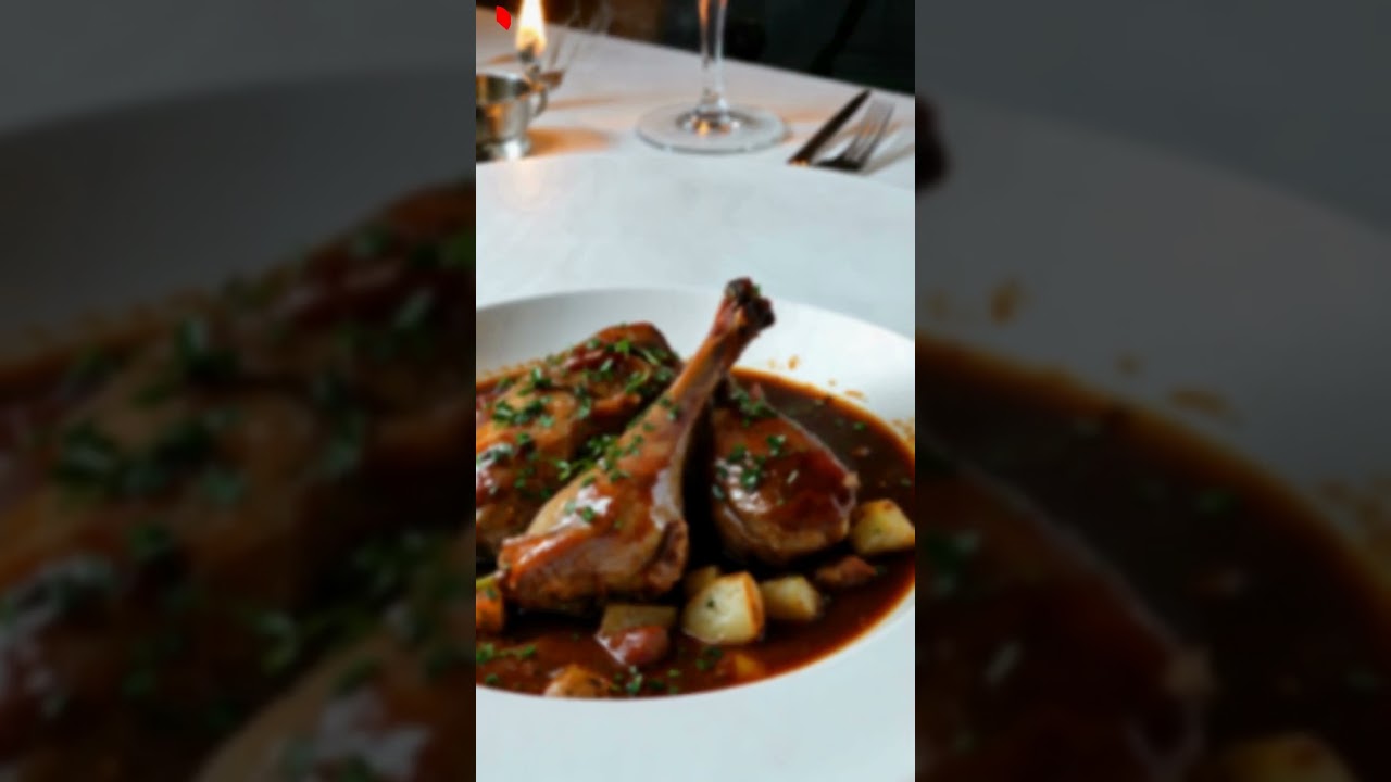 🇫🇷 Coq Au Vin 🇫🇷 - El franc&eacute;s irresistible guiso tradicional.