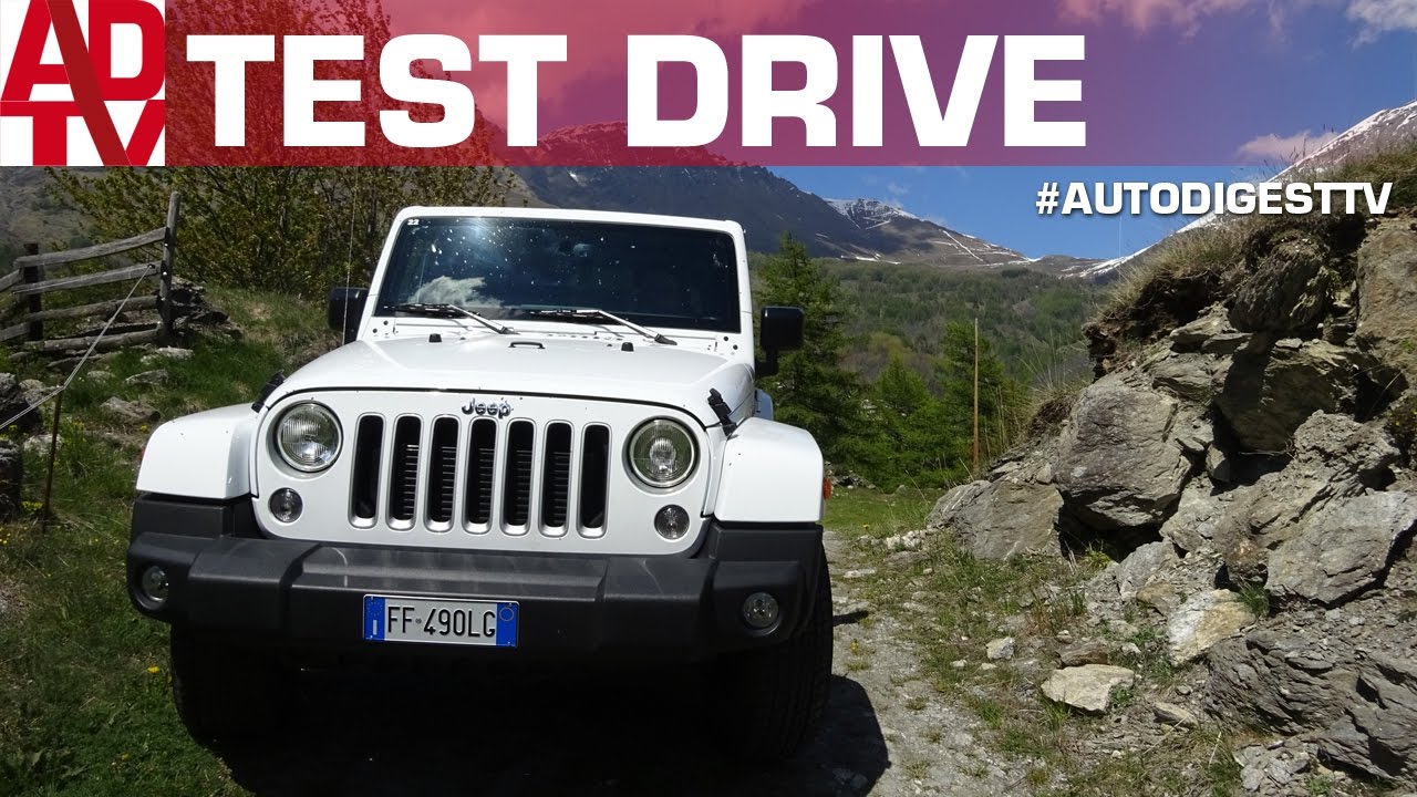 JEEP WRANGLER 2.8 CRDI : TEST DRIVE  del MITO DEI FUORISTRADA