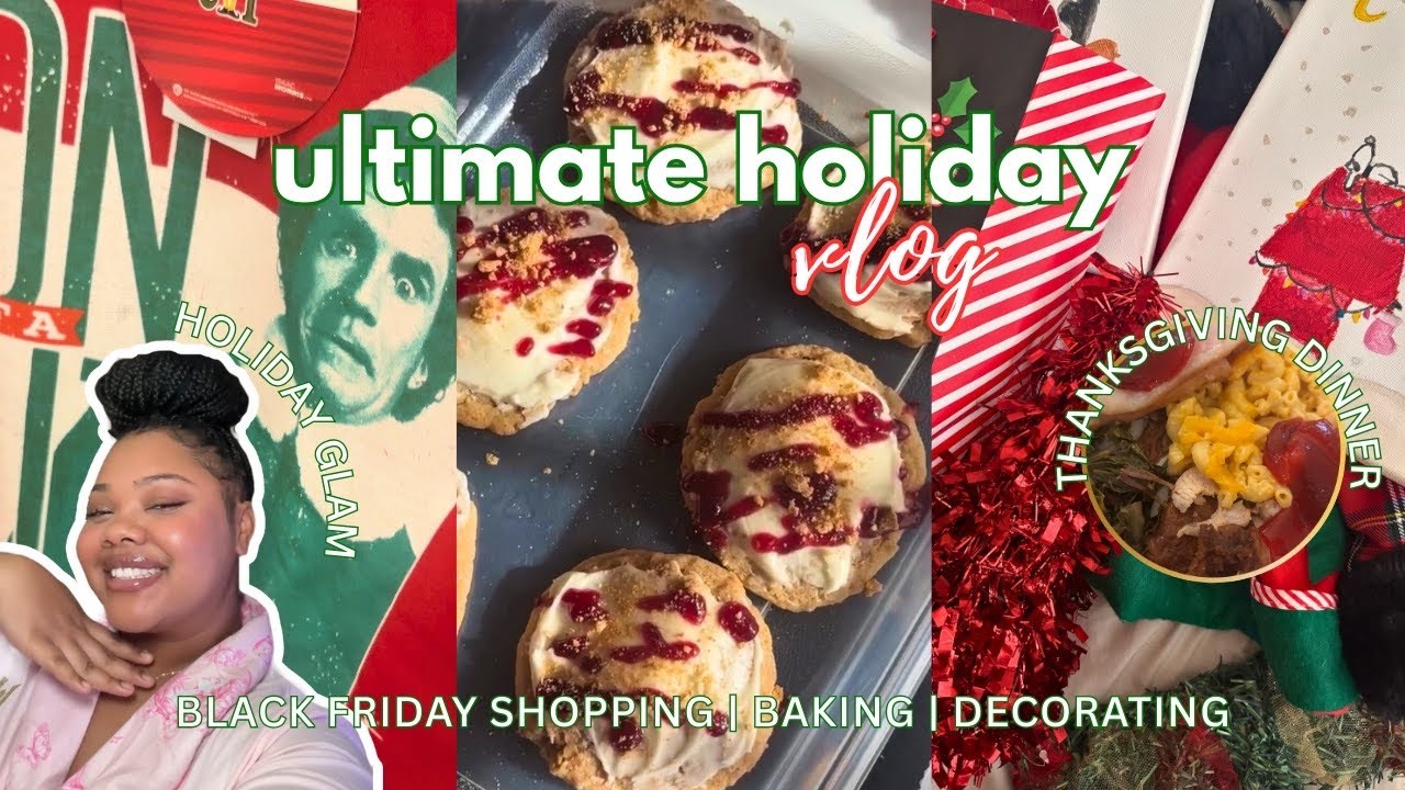 Ultimate Holiday Vlog | Get Ready For Christmas With Me🎄✨