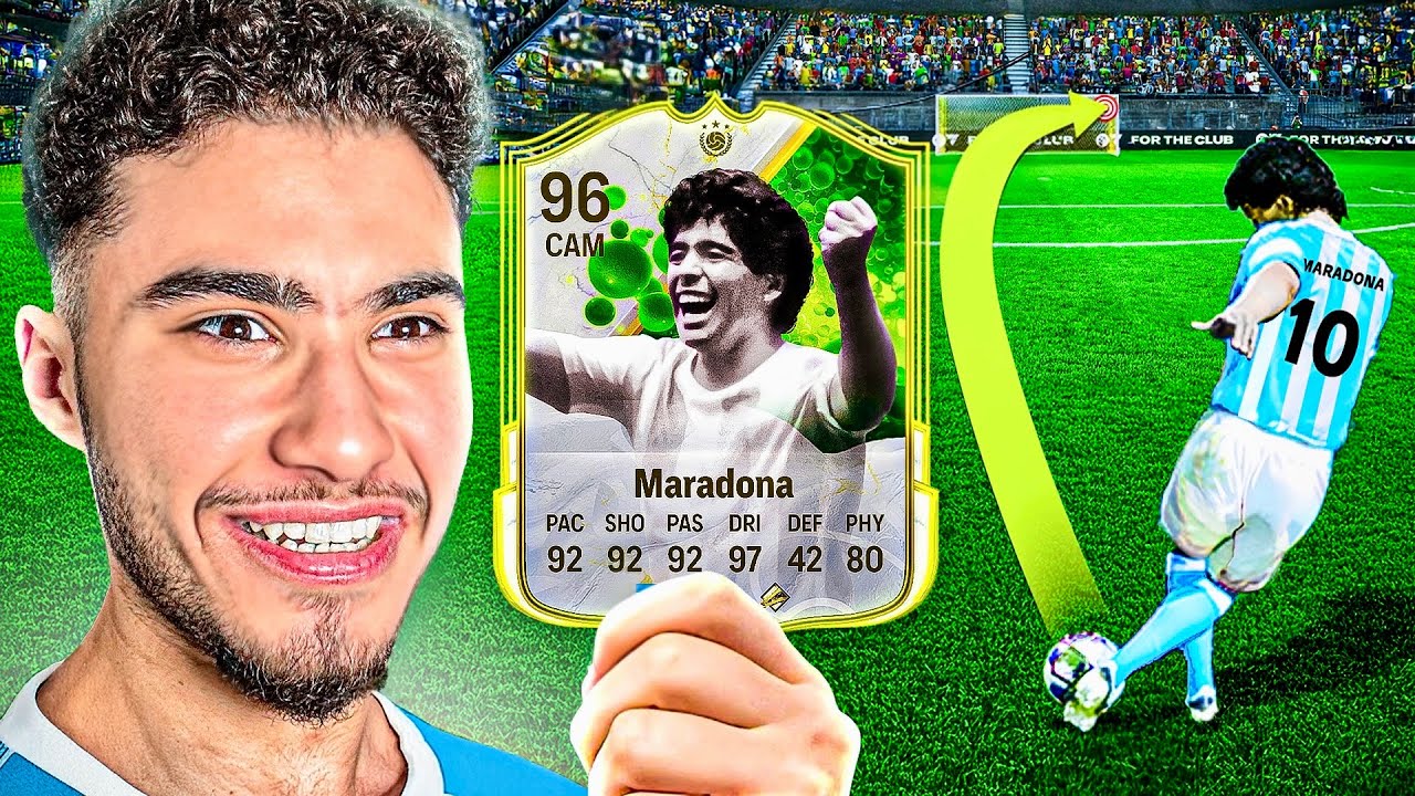 أخيرا مرادونا في FC25 !
