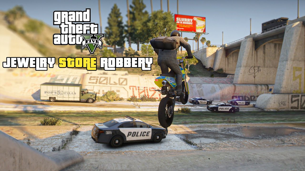 GTA 5 - EPIC Jewelry Store Robbery | GTA 5 GAMEPLAY