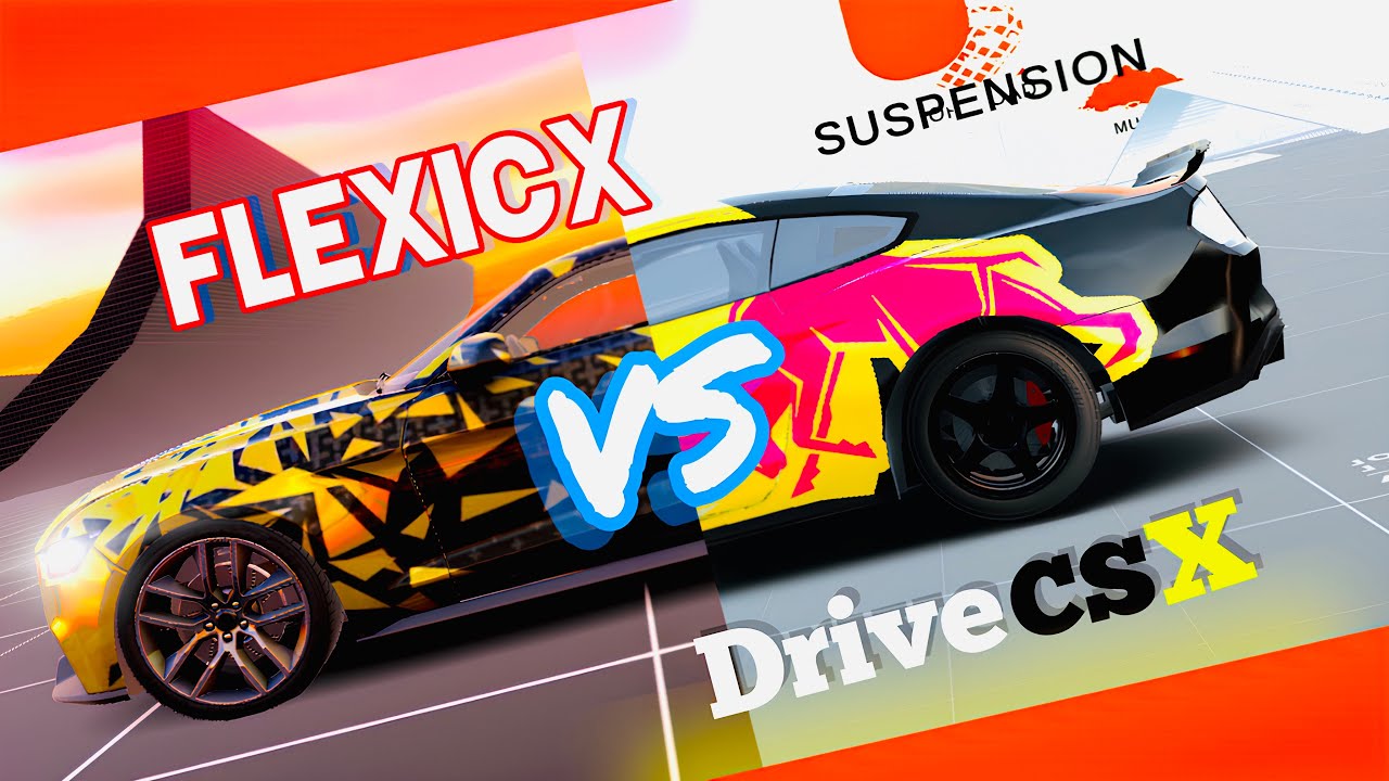 DriveX против Flexicx | Лучшая мобильная игра-симулятор автомобильной аварии? #drivexvsflexicx #f...