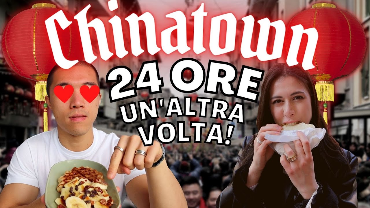 Mangio DI NUOVO per 24 ORE SOLO in CHINATOWN 🇨🇳