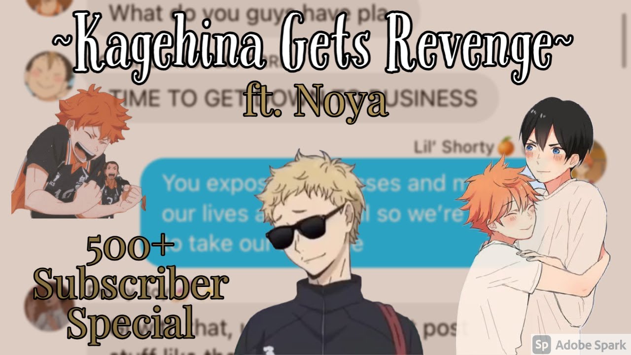 KageHina Gets Revenge (Haikyuu Texting Story) (Exposing Tik Tok’s) (read description)