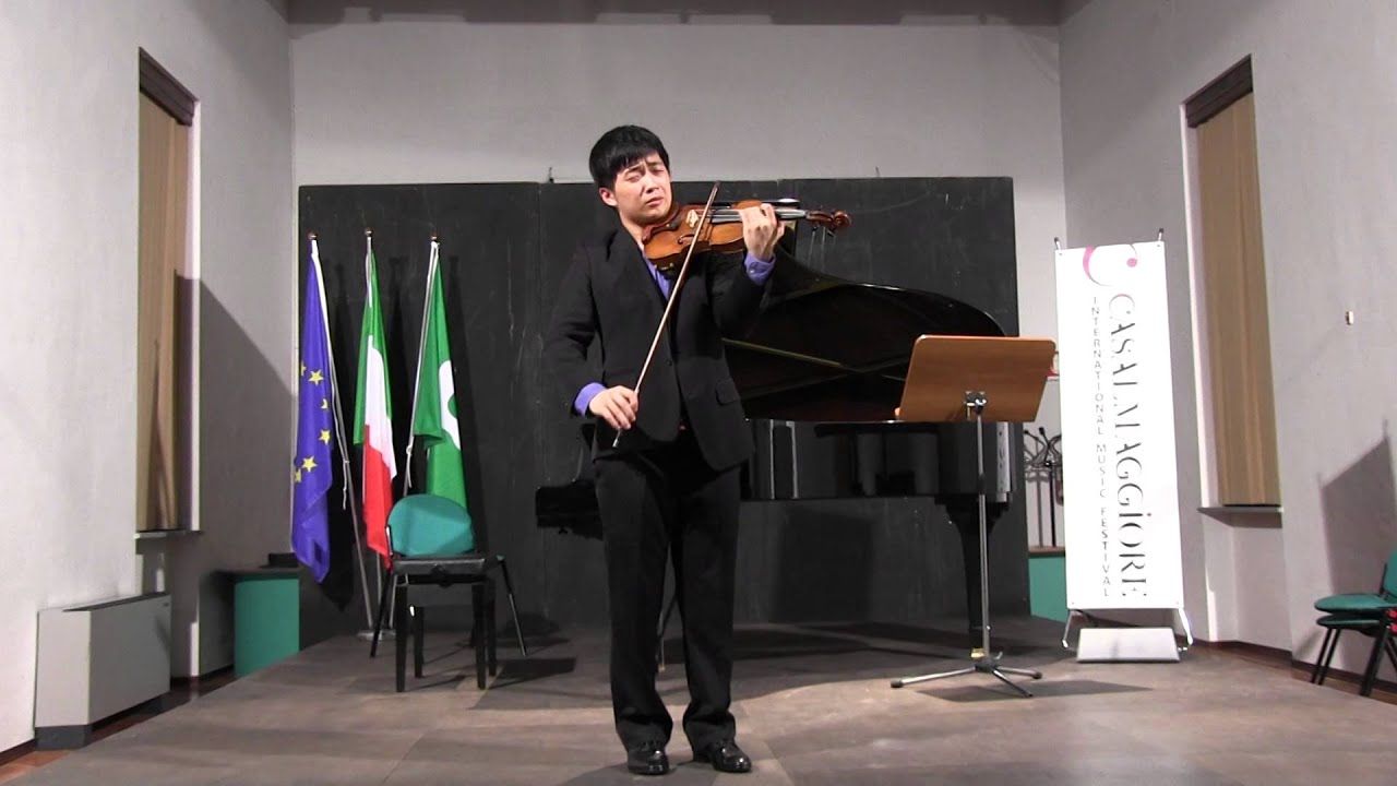 14 July 2015 - 21.15 - E. Ysaye: Sonata n. 4, Op. 27; William Wei, violino