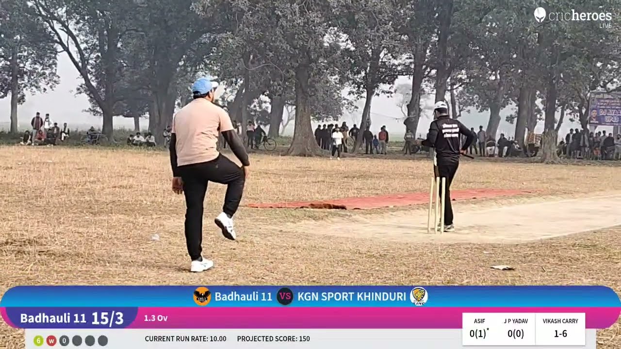 2nd SEMI FINAL || K G N SPORTS VS BADAULI || LIVE MATCH || NIYAZI CRICKET CUP TOURNAMENT KHINDOORI 