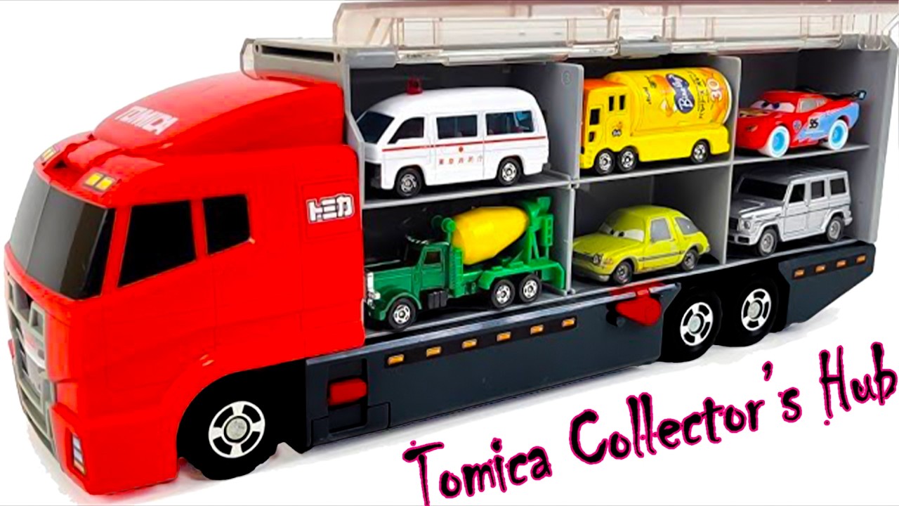 [トミカ]☆世界の高級な車のミニカーを開封してコンボイへ収納☆ホンダ sprunki｜Tomica 