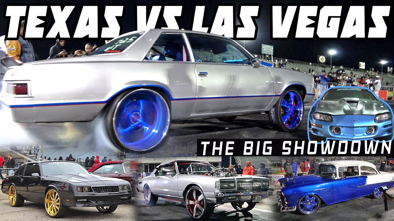TEXAS SHOWDOWN! Black Blur, Hot Wheels Malibu, Turbo LSX Camaro, Supercharged Box Chevy Convertible