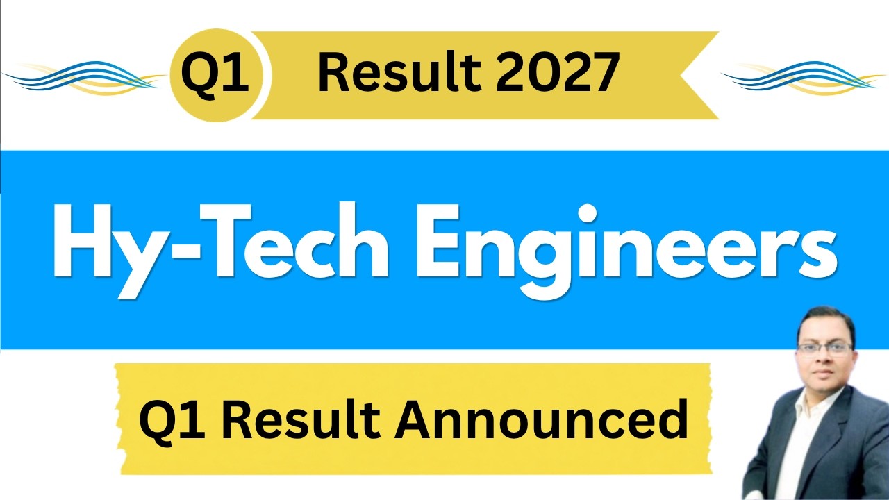 Hy-Tech Engineers Q1 Result 2027 I HTEL Share Result Today I HYTECH Engineers share latest news