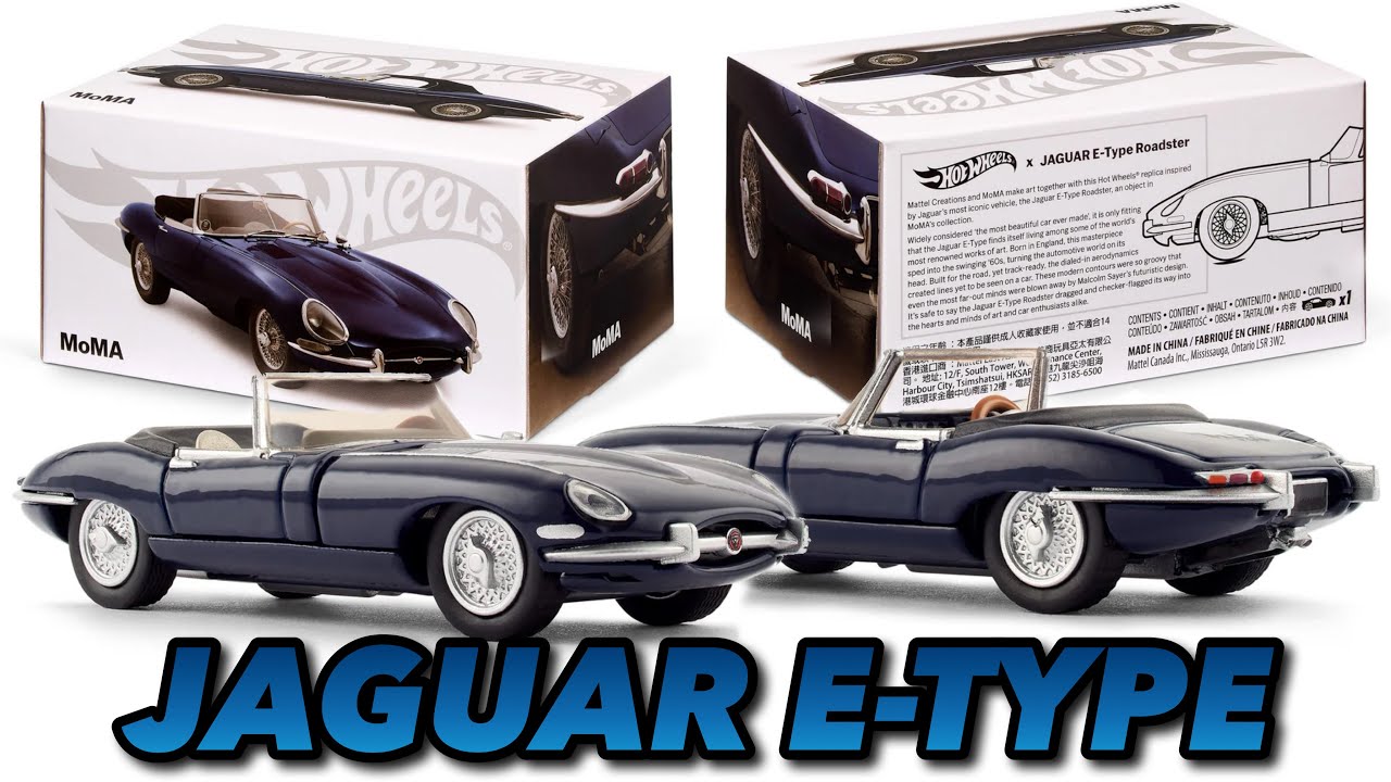 Посмотрите это, прежде чем купить Hot Wheels x MoMA Jaguar E-Type Roadster
