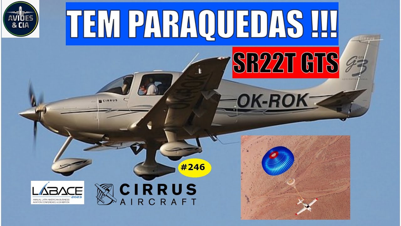 SR22   Esse tem paraquedas !    VÍDEO #246