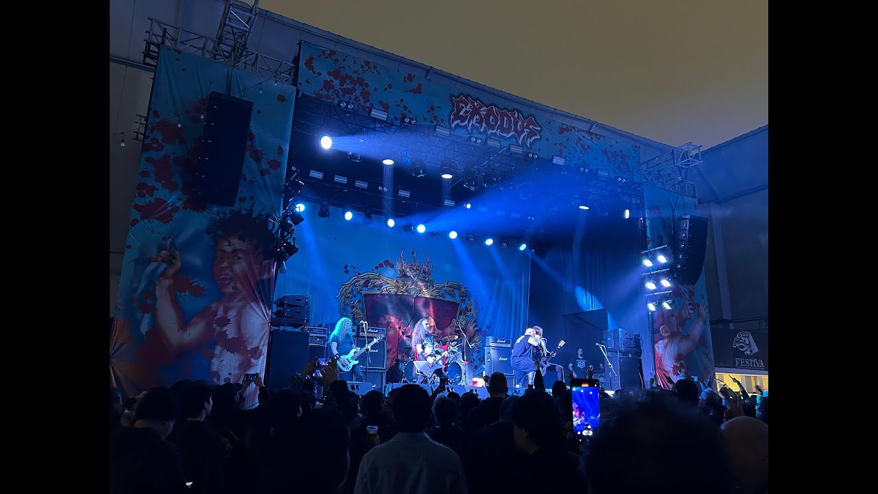 Exodus - Bonded by Blood (CC Festiva, Lima, Peru, 2025)