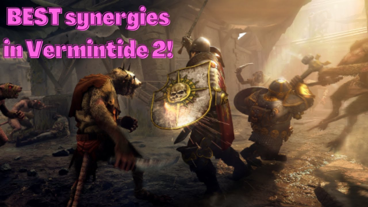 Some of the BEST team synergies in Vermintide 2!