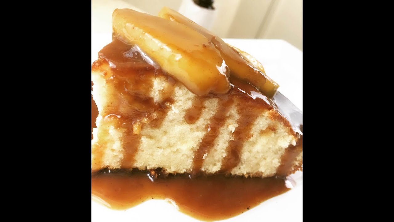 Cast Iron Skillet Caramel Apple Pound Cake