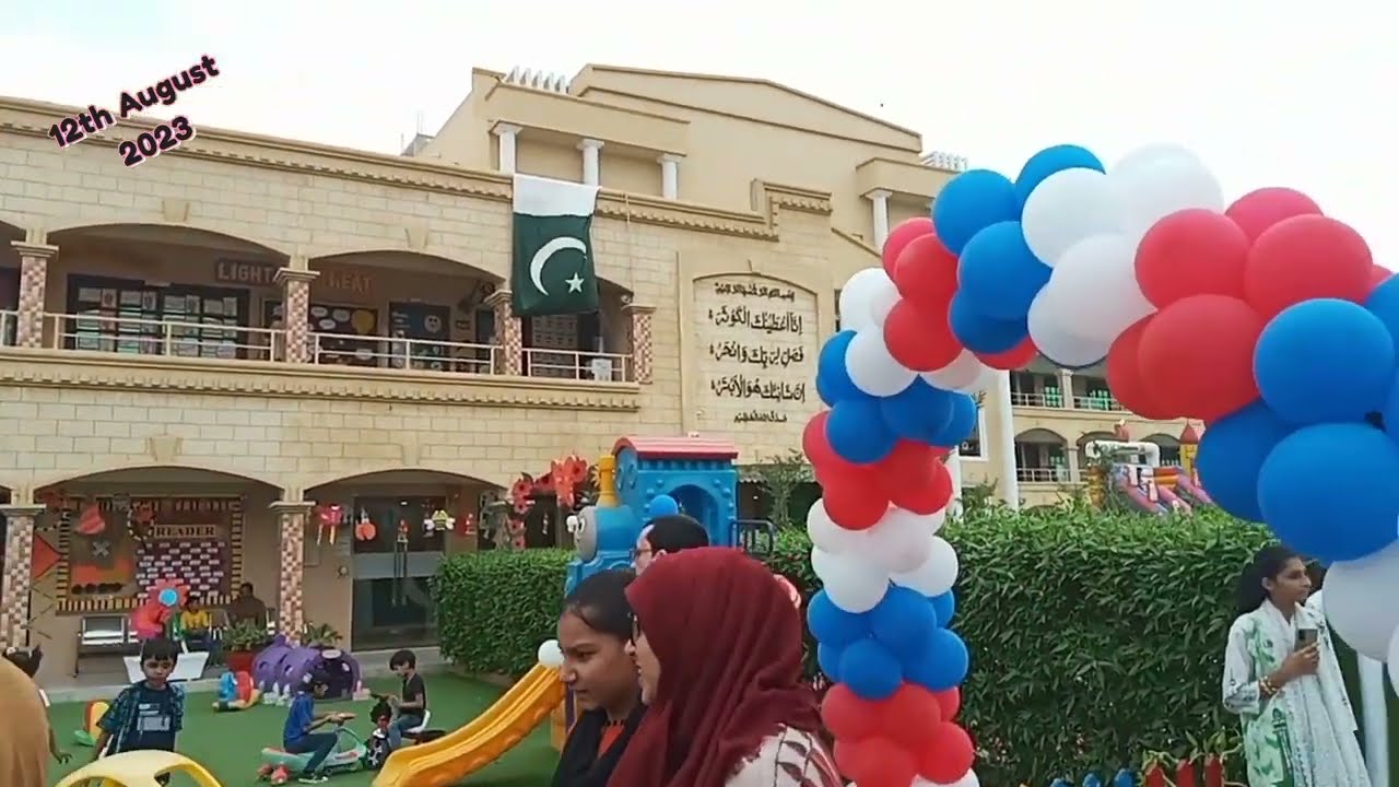 🇵🇰HAPPY PALACE GRAMMER SCHOOL CELEBRATES INDEPENDENCE DAY 2023 + OPEN HOUSE || NEC