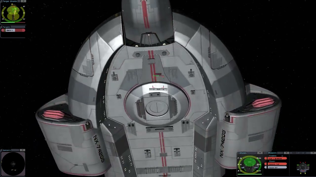 Federation Defiant-Class vs Cardassian Galor |RM Orion| Star Trek Bridge Commander