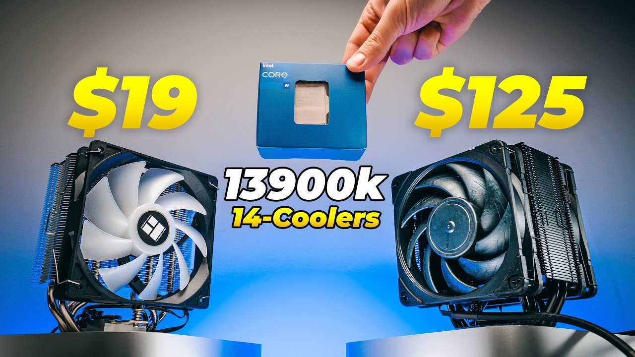We Tested 14 AIR-Coolers on 24-Core 13900k - The Results Will Shock You!