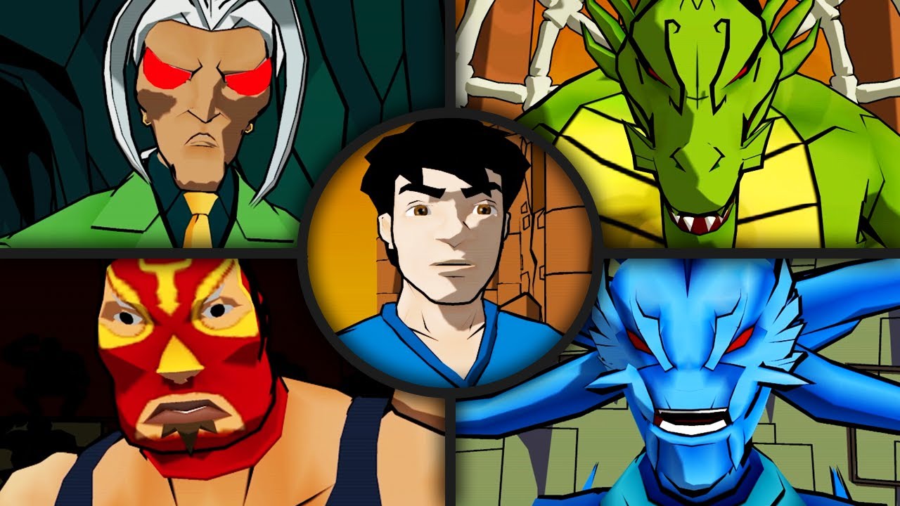 JACKIE CHAN ADVENTURES - All Bosses & Ending (4K 60FPS)