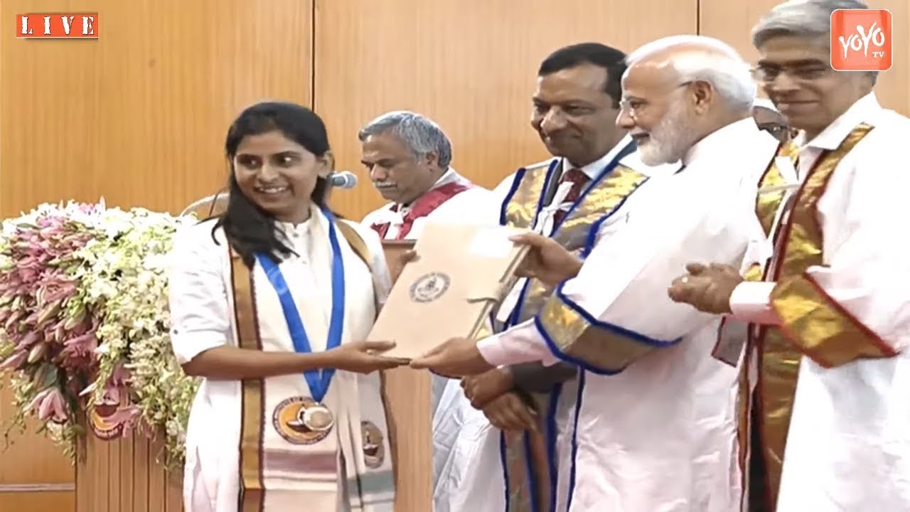 PM Modi Distributes Prizes to Toppers of the Graduating Batch | IIT Madras | YOYO TV Kannada