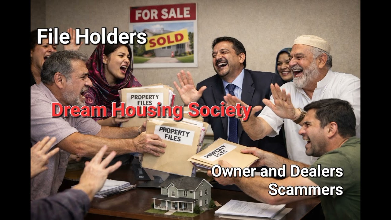 FIA Case on our innocent Usman Sabir by Dream Housing Society Lahore Raiwind #Dreamhousingsociety 