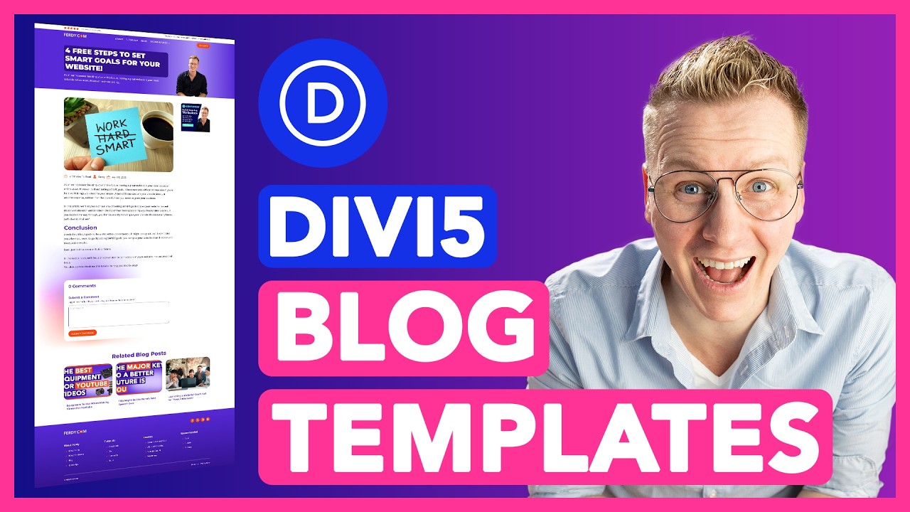 How To Create a Custom Blog & Post Layout in Divi 5 (Theme Builder + Dynamic Content Tutorial)