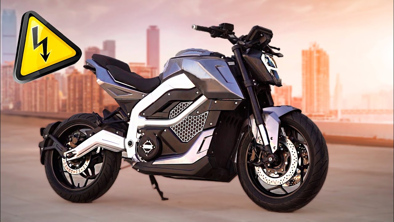 БЕШЕННЫЙ НЕЙКЕД НА БАТАРЕЙКАХ ⚠️ Электромотоцикл Tinbot RS-1