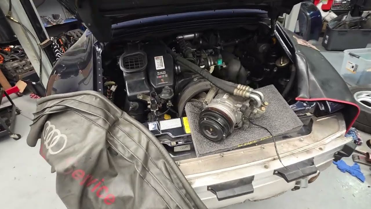 Porsche 993 Engine Back In & First Start After Cam Cover Gasket Repair