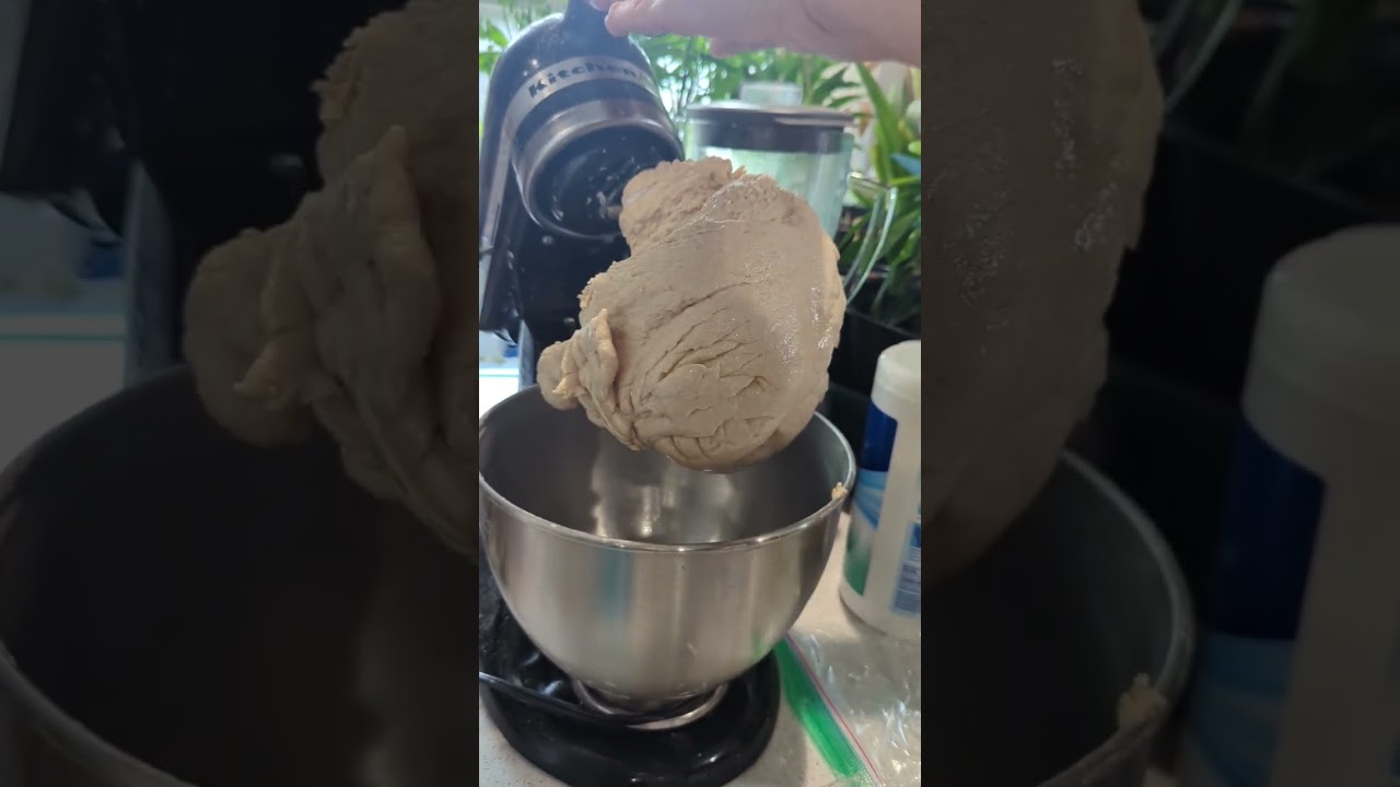 Making Moroccan khobz flatbread