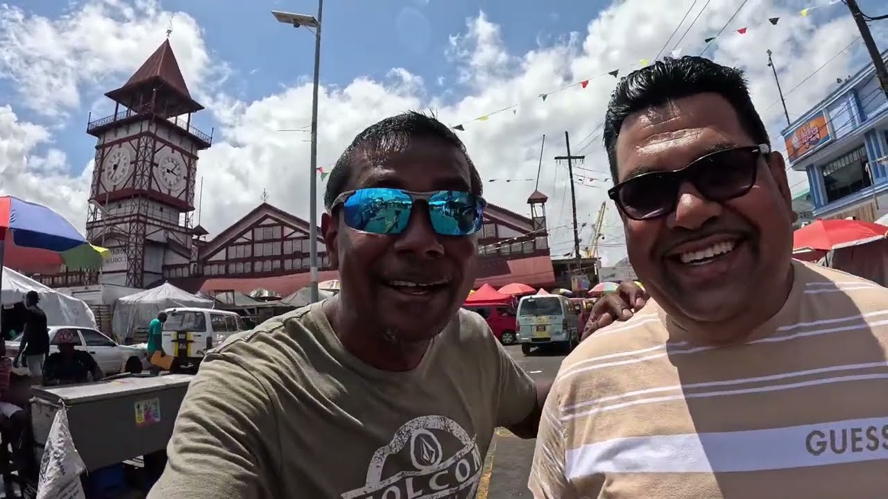 STABROEK MARKET TOUR GEORGETOWN GUYANA