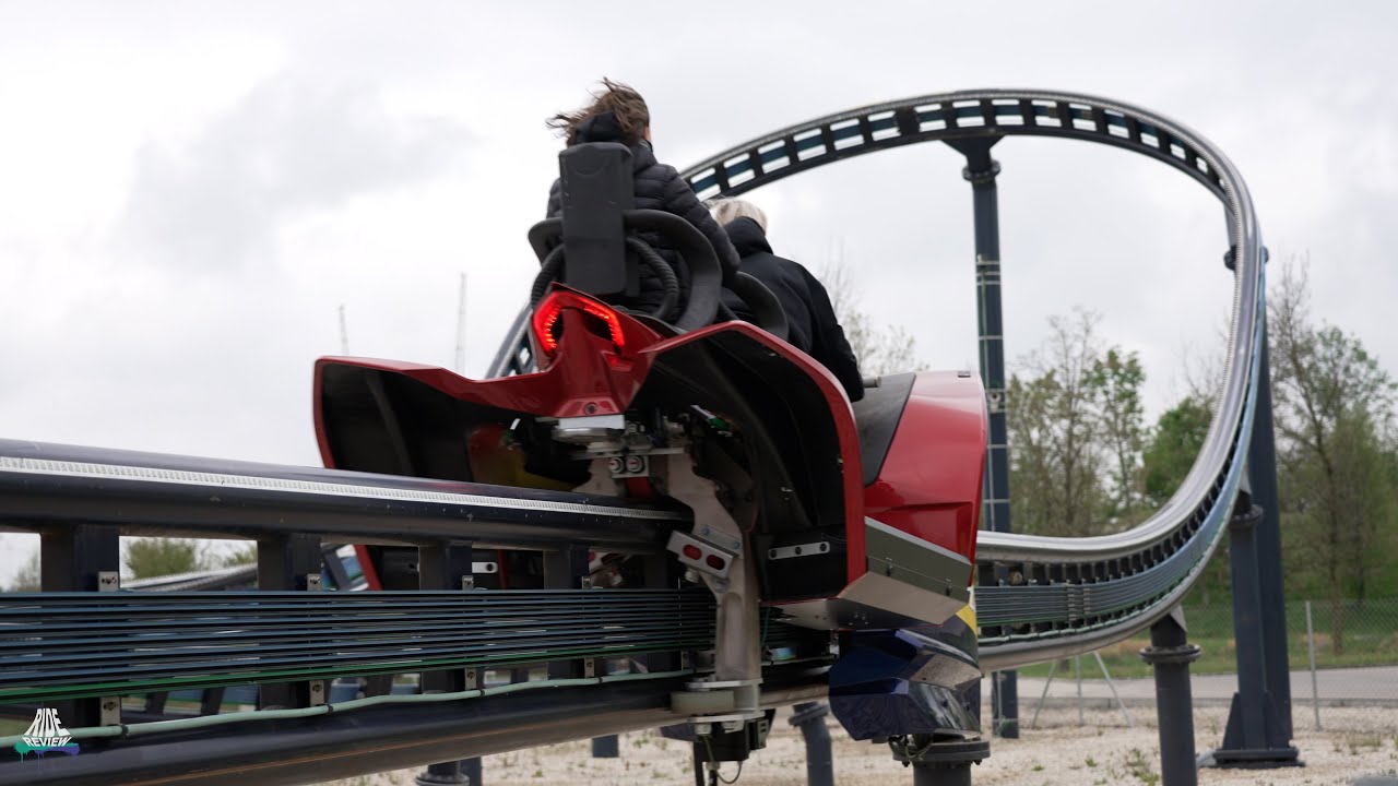 Sky Dragster - POV - Skyline Park - Maurer Rides - Spike Coaster / Dragster