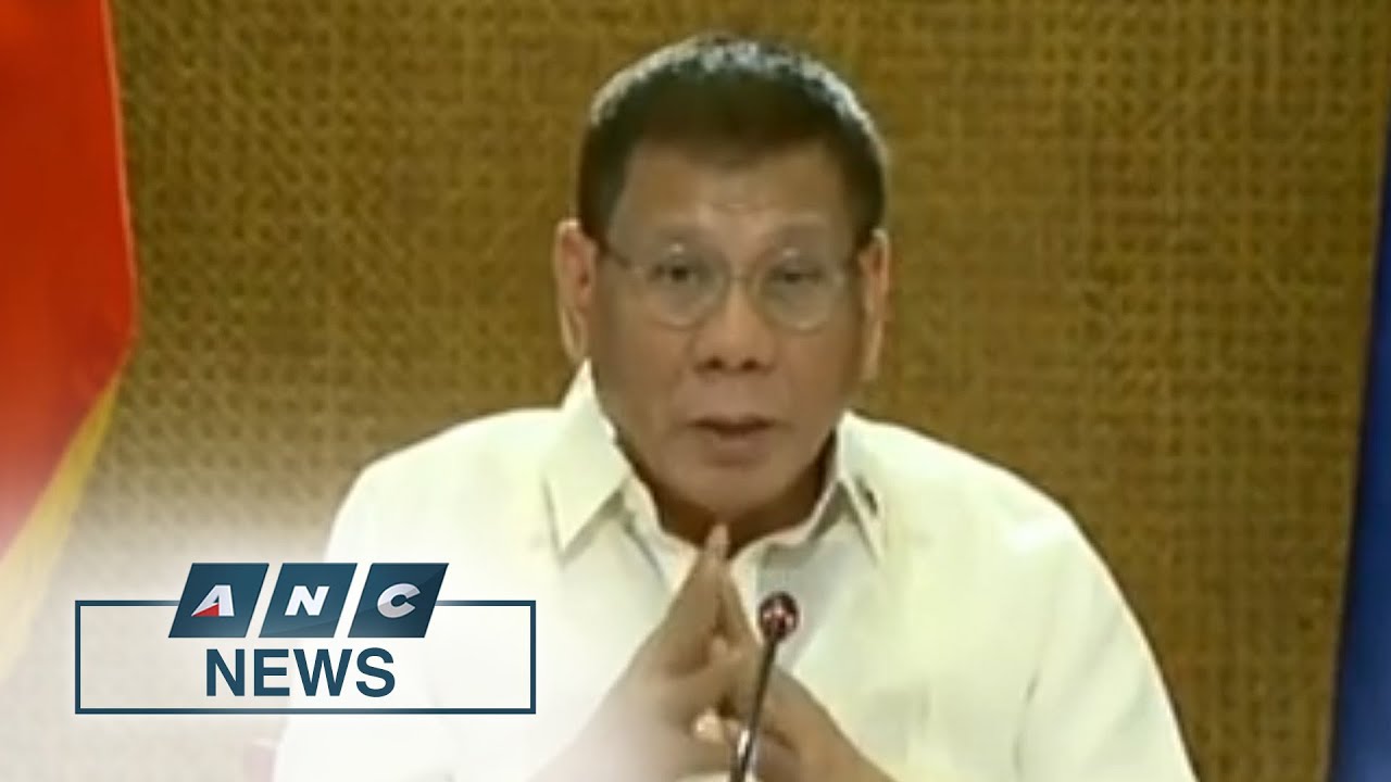 Duterte names lawmakers allegedly getting kickbacks from infrastructure projects | ANC