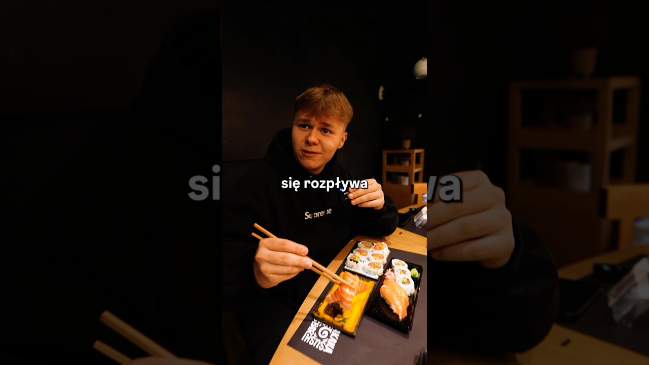 SUSHI z Marketu vs Restauracji 🤯🍣 