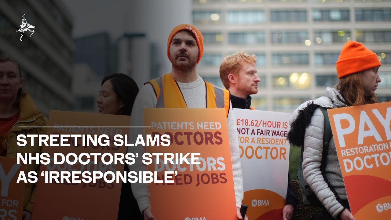 Wes Streeting calls resident doctors' strike 'irresponsible'